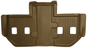 Cadillac Escalade Floor Liner - Rear (3rd Row) - Husky Liners - WeatherBeater - Tan - `07-`13